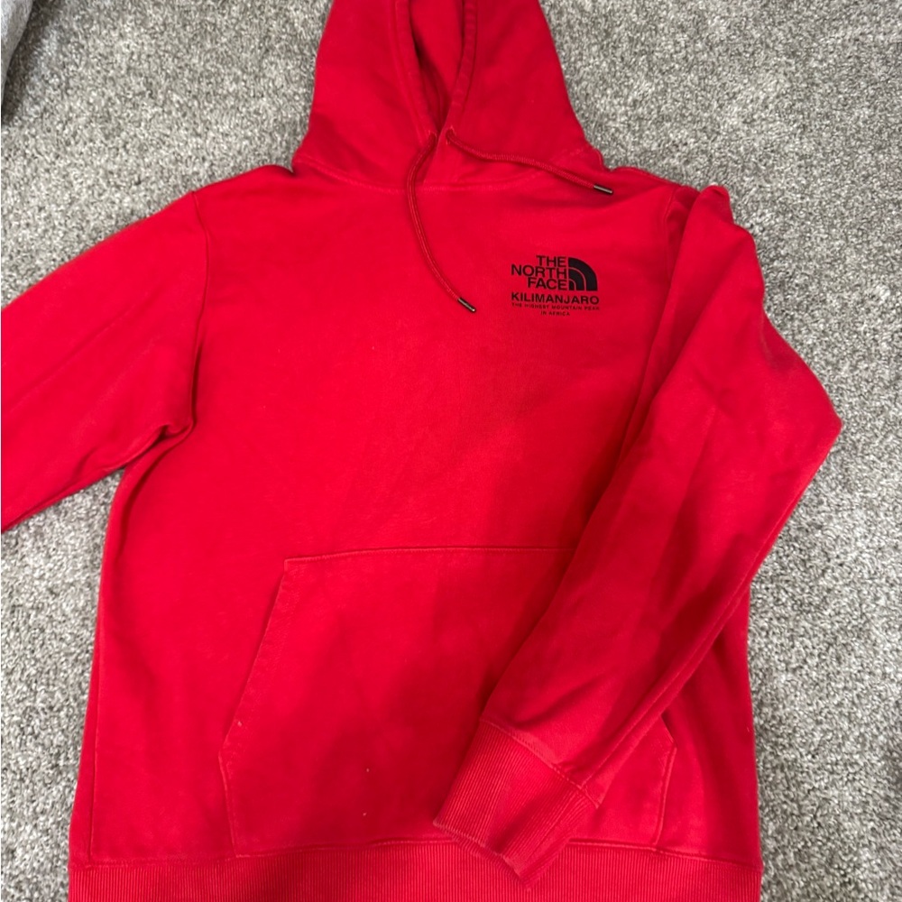 The North Face Vibrant Red Men's Hoodie